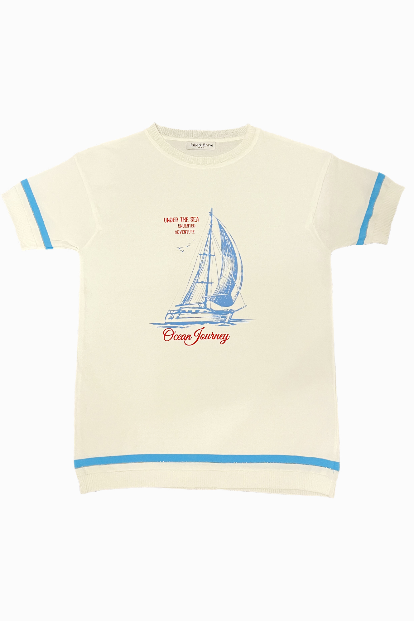 T-shirt tricoté Ocean Journey