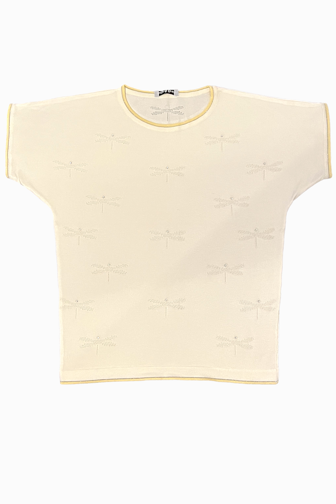 T-shirt tricoté Libellule