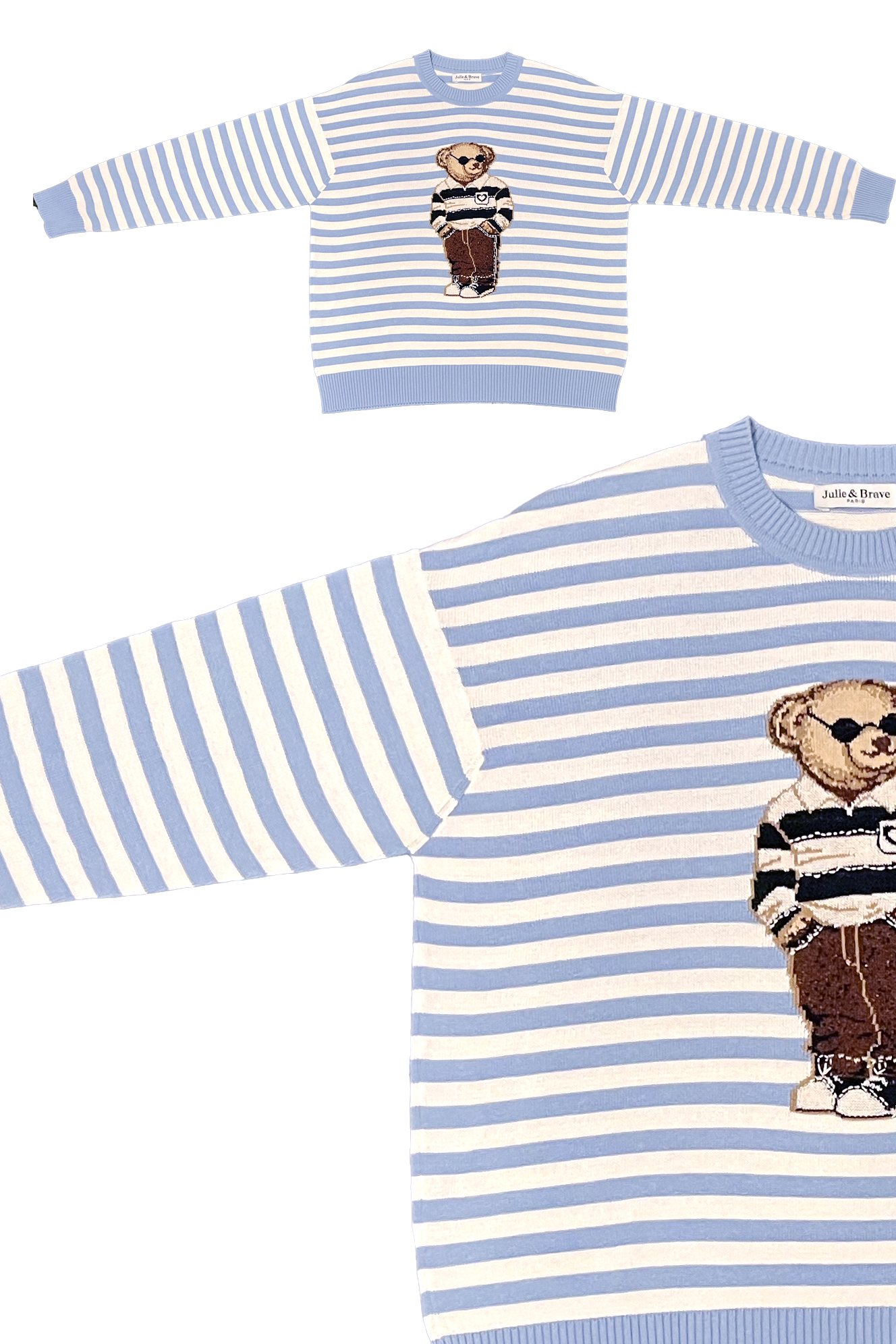 Striped sweater Ourson