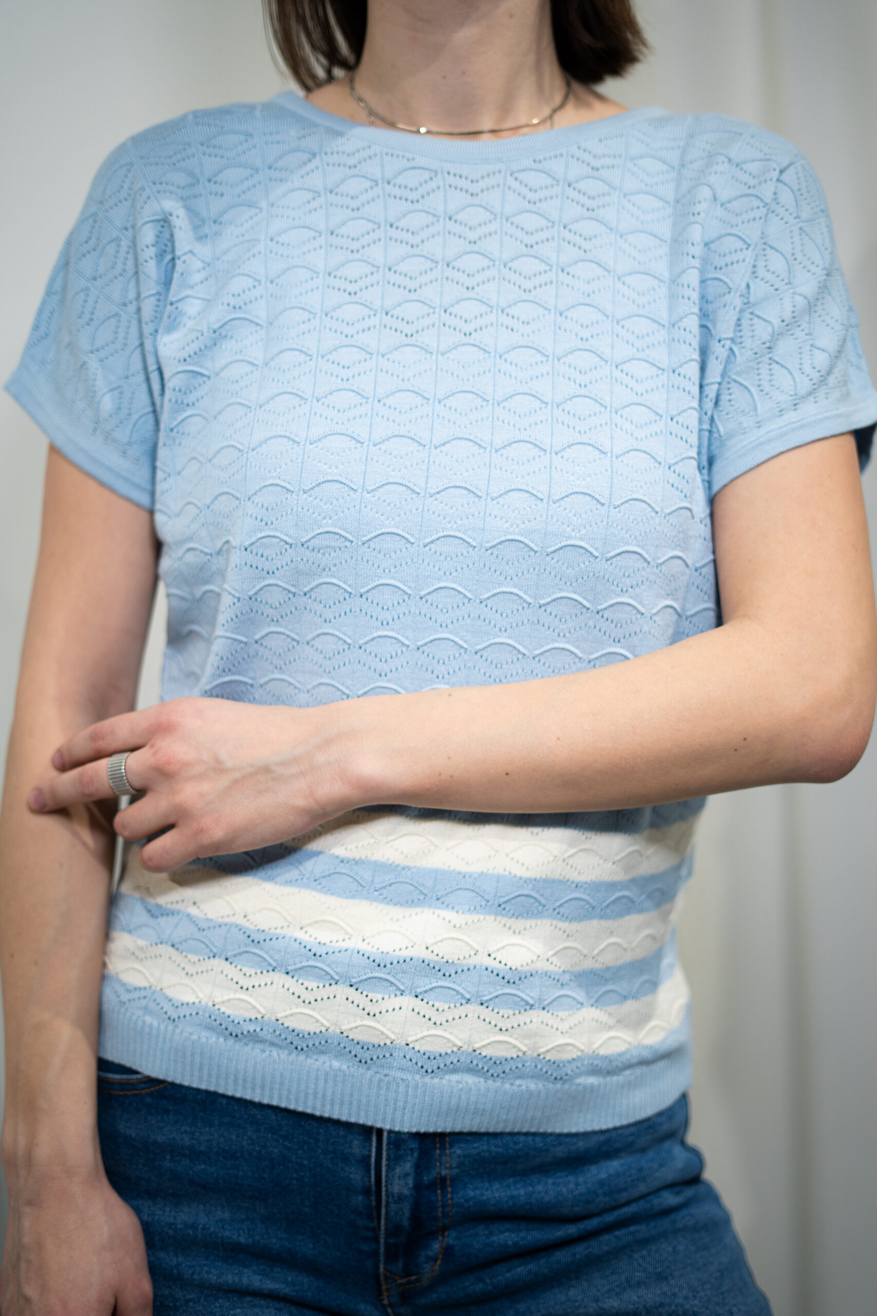 Knitted t-shirt Flots